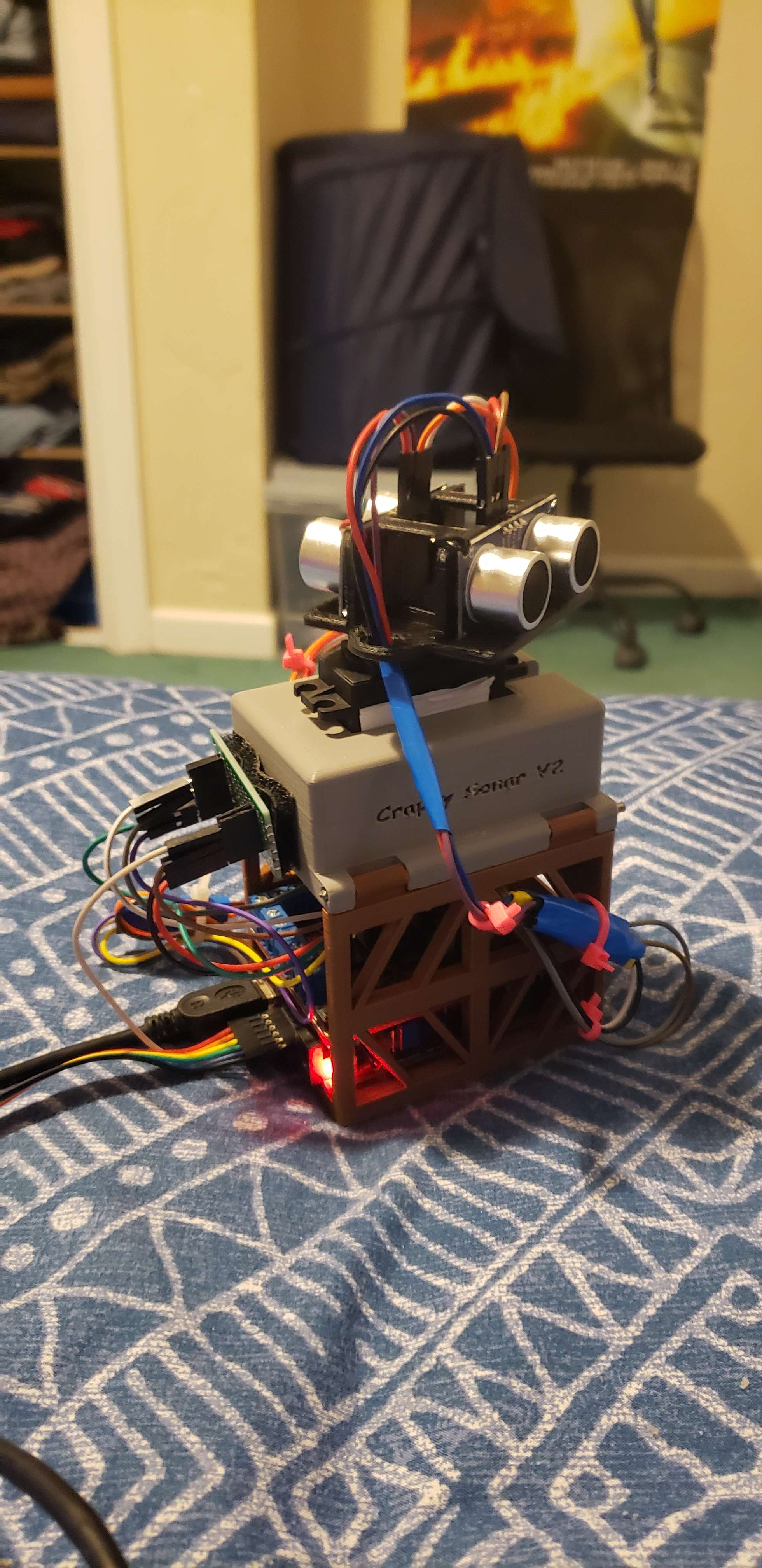 Embedded Ultrasonic Sonar System Design